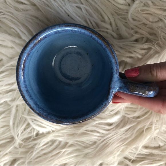 Vintage Studio Southwest Signed Pottery 8oz Mug - Picture 4 of 5